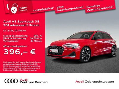 Gebraucht Audi A3 Advanced 150 PS (110 kW) 2024 Progressivrot metallic Limousine