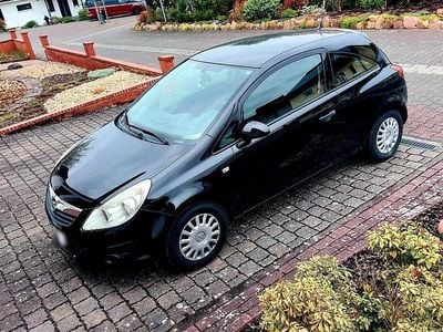 Gebraucht Opel Corsa 69 PS (50 kW) 2010 Schwarz Kleinwagen