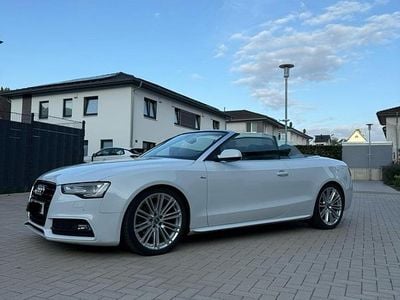 Gebraucht Audi A5 Cabriolet S-Line 245 PS (180 kW) 2012 Weiß Cabrio