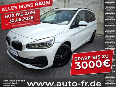 Gebraucht BMW 220 Gran Tourer Advantage 190 PS (139 kW) 2019 Weiß Van / Kleinbus