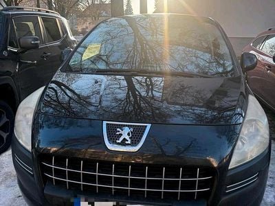 Gebraucht Peugeot 3008 2009 Schwarz Van / Kleinbus