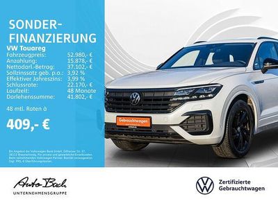Gebraucht VW Touareg Elegance 286 PS (210 kW) 2022 Weiß (oryxwhite perlmutteffekt) SUV