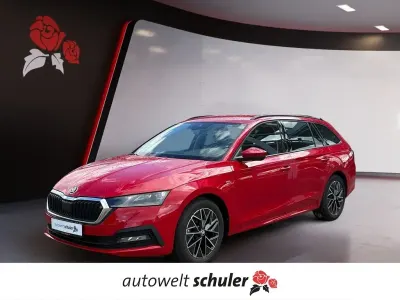 Gebraucht Skoda Octavia Clever 150 PS (110 kW) 2022 Rot Kombi