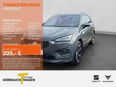 Gebraucht Seat Tarraco FR 150 PS (110 kW) 2022 Grau SUV