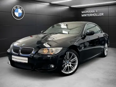 Gebraucht BMW 325 Cabriolet Comfort Edition 218 PS (160 kW) 2012 Schwarz Cabrio