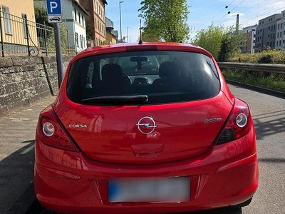 Gebraucht Opel Corsa 95 PS (69 kW) 2010 Rot Kleinwagen