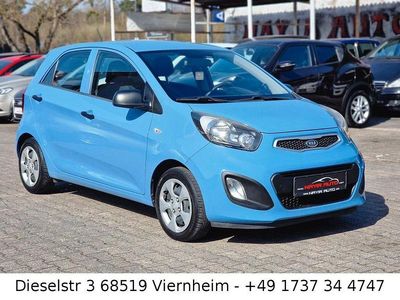 Gebraucht Kia Picanto Vision 69 PS (50 kW) 2011 Blau Kleinwagen