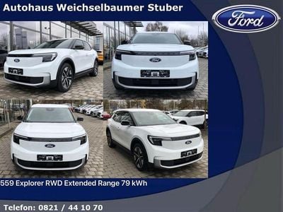 Gebraucht Ford Explorer Extended Range 150 kW (204 PS) 2025 Weiß SUV