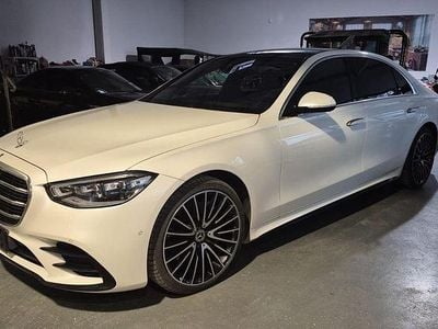 Weiß Gebraucht 2021 Mercedes S500 AMG line Limousine | 82.500 €