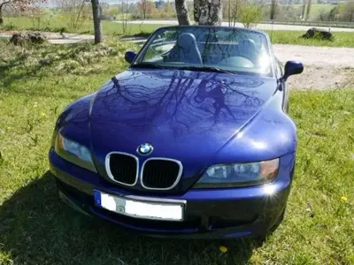 Brugt BMW Z3 116 HK (85 kW) 1996 Blå Cabriolet