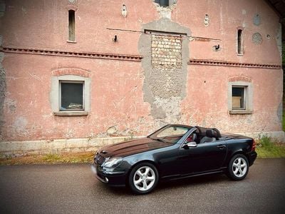 Gebraucht Mercedes SLK200 136 PS (100 kW) 2001 Schwarz Cabrio