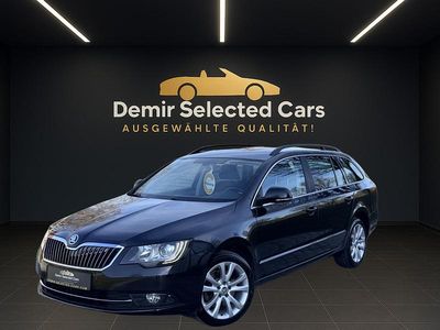 Gebraucht Skoda Superb Exclusive 170 PS (125 kW) 2014 Schwarz Kombi