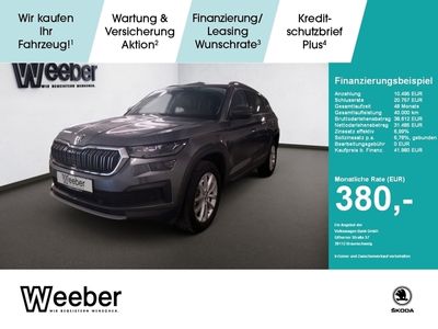 gebraucht Skoda Kodiaq 2.0 TSI Style 4x4 AHK Navi LED Leder LM