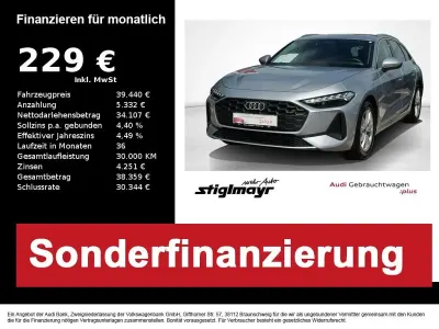 Gebraucht Audi A5 Sport 204 PS (150 kW) 2025 Florettsilber metallic Kombi