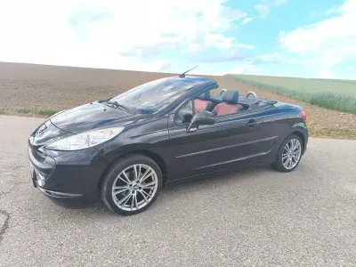Gebraucht Peugeot 207 CC Platinum 150 PS (110 kW) 2008 Schwarz Cabrio