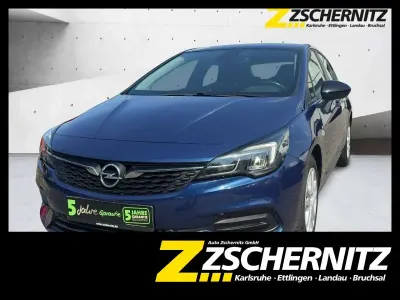 Gebraucht Opel Astra Edition 110 PS (80 kW) 2021 Nautic blau Limousine