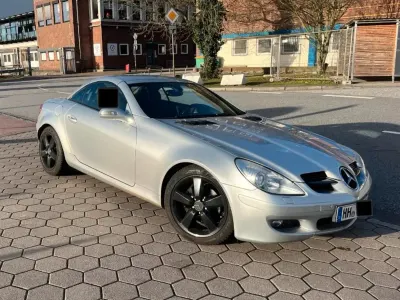 Gebraucht Mercedes SLK200 163 PS (119 kW) 2004 Silber Cabrio