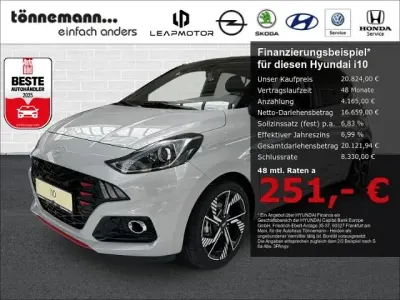 Nuova Hyundai i10 N Line 90 CV (66 kW) 2025 Grigio Utilitaria