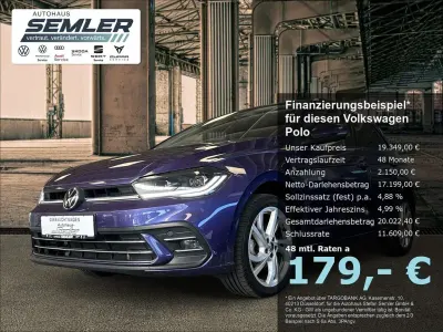 Gebraucht VW Polo Style 110 PS (80 kW) 2021 Violett Kleinwagen