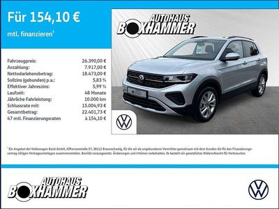 Gebraucht VW T-Cross Life 116 PS (85 kW) 2025 Silber SUV