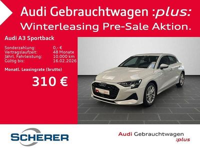 Gletscherweiß metallic (metallic) Gebraucht 2025 Audi A3 Ambiente Limousine | 31.990 € (Superpreis)