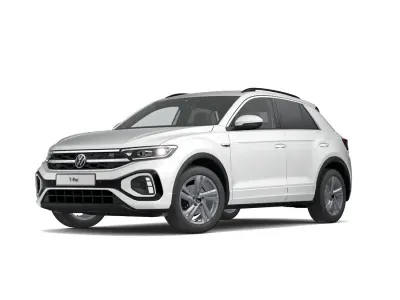 Gebraucht VW T-Roc R-line 150 PS (110 kW) 2022 (weiß) pure white SUV
