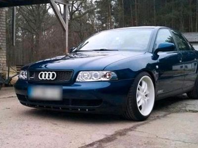 gebraucht Audi A4 B5 VFL Sanoritblau Projekt Vorfacelift