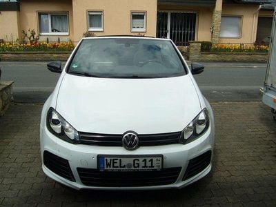 Usata VW Golf Cabriolet Exclusive 125 CV (91 kW) 2014 Bianco Cabrio
