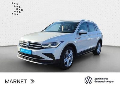 Gebraucht VW Tiguan Elegance 150 PS (110 kW) 2021 Oryxwhite perlmutteffekt SUV