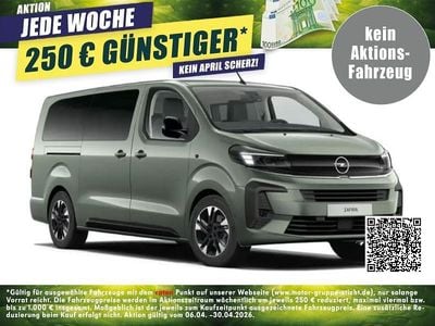 Neu Opel Zafira 179 PS (131 kW) 2026 Kapari grün Van / Kleinbus