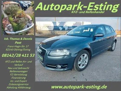 Gebraucht Audi A3 Attraction 105 PS (77 kW) 2012 Grau Kleinwagen
