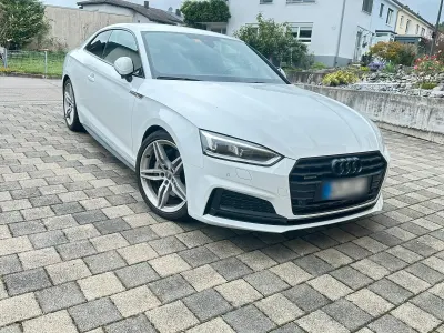 Używany Audi A5 S-Line 286 KM (210 kW) 2019 Biały Coupe