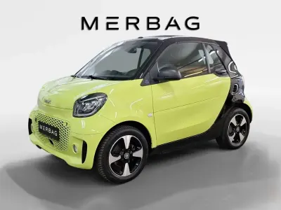 Begagnad Smart ForTwo Electric Drive Passion 60 kW (82 HK) 2024 Grön Cab