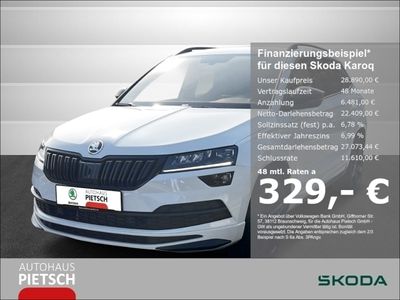 gebraucht Skoda Karoq 1.5 TSI Sportline