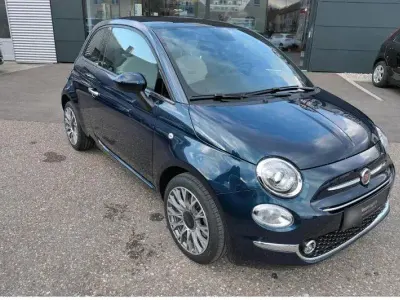 Gebraucht Fiat 500 Lounge 69 PS (50 kW) 2020 Blau Cabrio