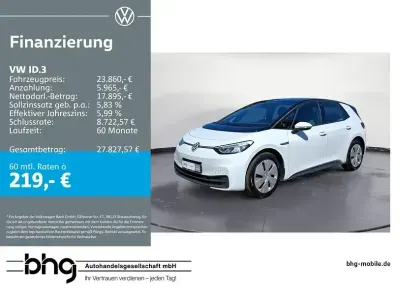 Brugt VW ID.3 Pro Performance 150 kW (204 HK) 2023 Hvid Hatchback