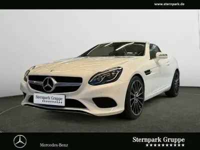 Used Mercedes SLC300 AMG line 245 HP (180 kW) 2019 White Cabriolet