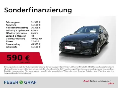 Gebraucht Audi S6 Ambiente 344 PS (253 kW) 2023 Mythosschwarz metallic Kombi