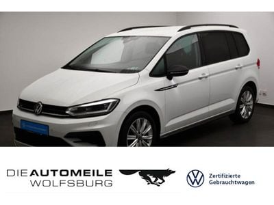 Gebraucht VW Touran Highline 150 PS (110 kW) 2022 Pure white Van / Kleinbus