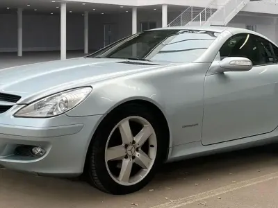 Gebraucht Mercedes SLK200 163 PS (119 kW) 2004 Silber Cabrio