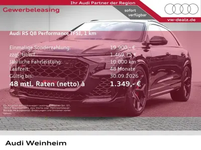 Neu Audi Q8 Performance 640 PS (470 kW) 2026 Schwarz SUV