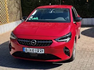 Używany Opel Corsa Elegance 101 KM (74 kW) 2020 Czerwony Hatchback