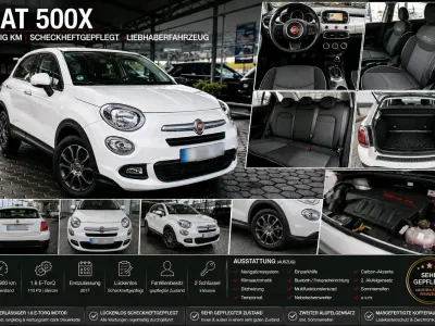 Gebraucht Fiat 500X Cross 110 PS (80 kW) 2017 Weiß SUV