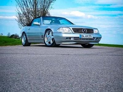 Usata Mercedes SL500 AMG 306 CV (225 kW) 1999 Argento Cabrio