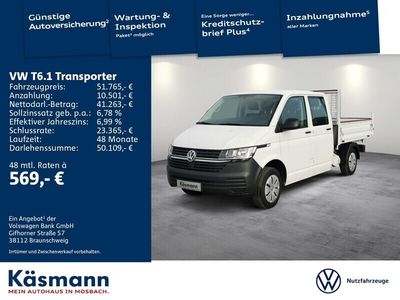 gebraucht VW Transporter T6.1DoKa 3-Seiten-Kipper sofort Verfügbar!