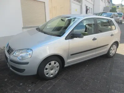 Gebraucht VW Polo Trendline 60 PS (44 kW) 2008 Silber Kleinwagen