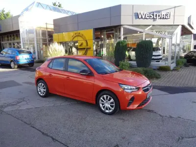 Usado Opel Corsa-e 100 kW (136 HP) 2022 Laranja Citadino