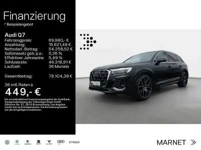 Gebraucht Audi Q7 S-Line 286 PS (210 kW) 2024 Mythosschwarz metallic SUV
