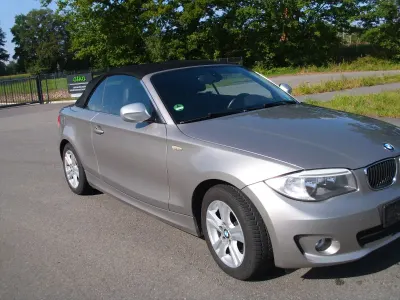 Usata BMW 118 Cabriolet 143 CV (105 kW) 2012 Grigio Cabrio