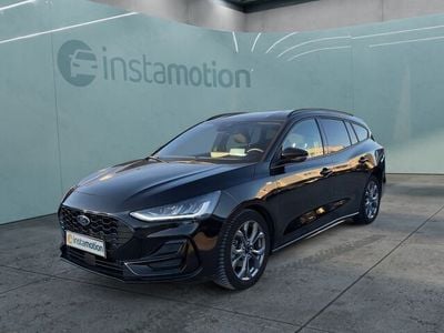 Gebraucht Ford Focus ST-Line X 125 PS (91 kW) 2023 Schwarz Van / Kleinbus